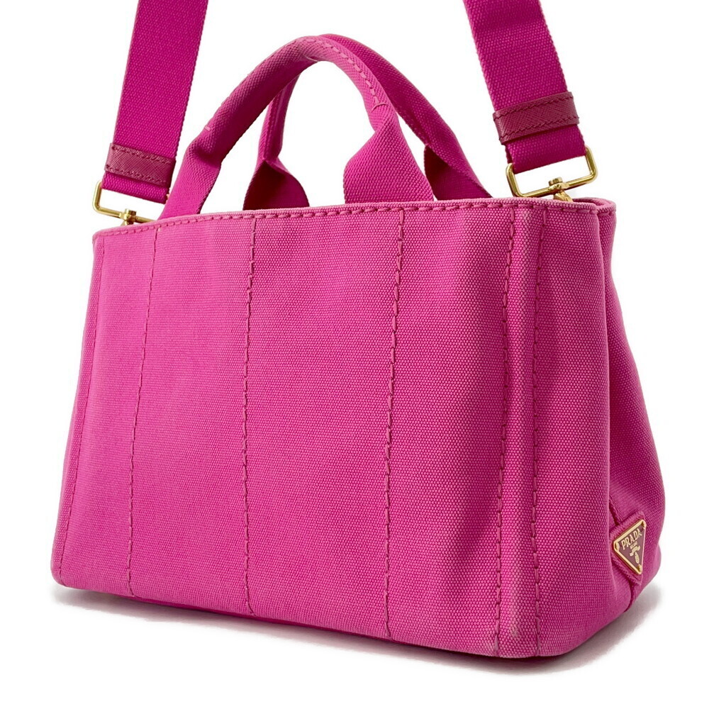 Prada Canapa Canvas 2way Handbag - Picture 2 of 12